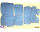 Slip On Seat Cushion Cover Set For Jeep Willys Ford Mb Gpw G-503 Canvas Witho Foam