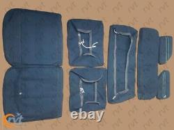 Slip On Seat Cushion Cover Set For Jeep Willys Ford MB GPW G-503 Canvas witho Foam