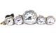 Speedometer 60 Mph Temp Oil Fuel Amp Gauge Set For Cj Jeep Willys Mb Ford Gpw