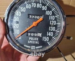 Stewart Warner 815583 Police Special 4 Speedometer Hot Rod Harley Davidson