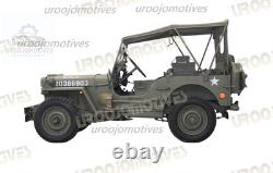 Summer Canvas Soft Top Fits Willys MB Ford GPW Jeep 1941-45 4x4