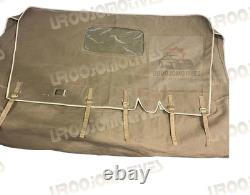 Summer Canvas Soft Top Fits Willys MB Ford GPW Jeep 1941-45 4x4