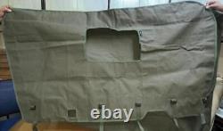 Summer Soft Top For Jeep Willys Ford MB GPW G-503-Correct Olive Green-in Canvas