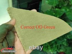Summer Soft Top For Jeep Willys Ford MB GPW G-503-Correct Olive Green-in Canvas