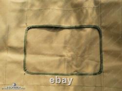 Summer Soft Top For Jeep Willys Ford MB GPW G-503-Correct Olive Green-in Canvas