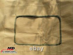 Summer Soft Top For Jeep Willys Ford MB GPW G-503-Correct Olive Green-in Canvas