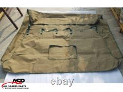 Summer Soft Top For Jeep Willys Ford MB GPW G-503-Correct Olive Green-in Canvas