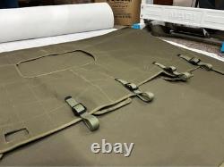 Summer Soft Top For Willys Jeep MB Ford GPW G-503-Correct OD Green Canvas A3216