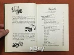 The Military Jeep Complete Willys MB / Ford GPW 1971 Post Motor Books HB