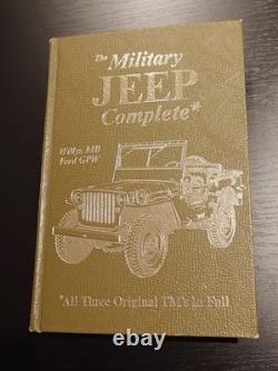 The Military Jeep Complete Willys MB Ford GPW WWII Technical Manual Book