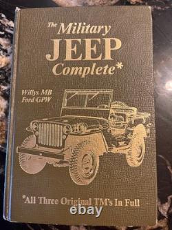 The Military Jeep Complete, Willys Mb/Ford Gpw VINTAGE