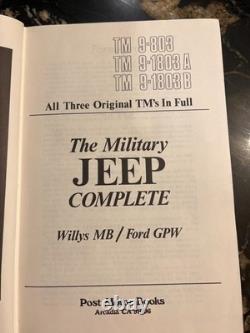 The Military Jeep Complete, Willys Mb/Ford Gpw VINTAGE