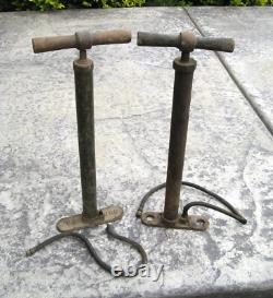 Two Antique WW2 Auto Jeep Pump Pumps U. S. ORD Ford GPW Military