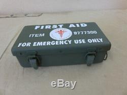 US ARMY First Aid Kit Box Emergency Verbandkasten leer Willys Jeep MB Ford GPW