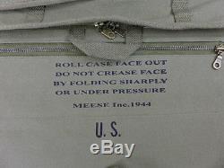 US ARMY WW2 JEEP CANVAS ROLL MAP CASE / ROLL KARTENTASCHE ROLLER WiLLYS FORD GPW