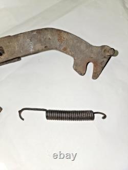 Upper Generator Hold Down Brace Arm & Spring Willys MB & Ford GPW Jeep WO-A1491