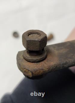 Upper Generator Hold Down Brace Arm & Spring Willys MB & Ford GPW Jeep WO-A1491