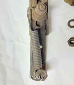 Upper Generator Hold Down Brace Arm & Spring Willys MB & Ford GPW Jeep WO-A1491