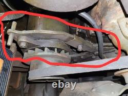 Upper Generator Hold Down Brace Arm & Spring Willys MB & Ford GPW Jeep WO-A1491