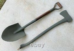 Us Army Military Vehicle Shovel & Ax / Axe Set Willys Jeep MB Ford Gpw M151