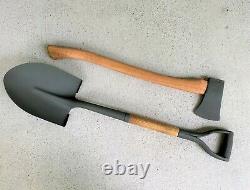 Us Army Military Vehicle Shovel & Ax / Axe Set Willys Jeep MB Ford Gpw M151