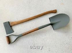 Us Army Military Vehicle Shovel & Ax / Axe Set Willys Jeep MB Ford Gpw M151