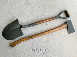 Us Army Military Vehicle Shovel & Ax / Axe Set Willys Jeep MB Ford Gpw M151