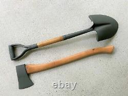 Us Army Military Vehicle Shovel & Ax / Axe Set Willys Jeep MB Ford Gpw M151