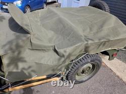 Utility Cargo Cover For Willys Jeep MB Ford GPW ++ in 18oz CANVAS Water Proof