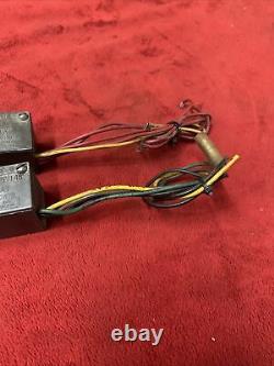 VTG 1950s 1960s FLARESTAT 12v Hazard 4 Way Flasher Emergency Switch Signal-Stat