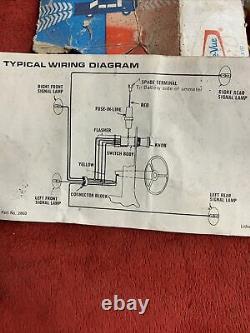 VTG 1950s 1960s NOS IN BOX YANKEE 760 12v Hazard 4 Way Flasher Emergency Switch