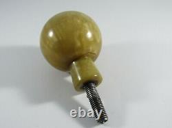 Vintage 1930s Auto Bakelite old Shift knob Chevy Bowtie Rat Hot Rod