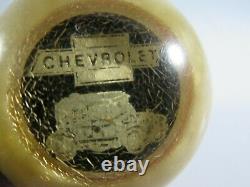 Vintage 1930s Auto Bakelite old Shift knob Chevy Bowtie Rat Hot Rod