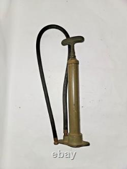 Vintage Brass Air Tire Pump WWII US Army Ford GPA GPW Willys MB Jeep G503 G504