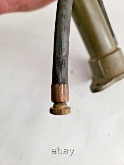Vintage Brass Air Tire Pump WWII US Army Ford GPA GPW Willys MB Jeep G503 G504