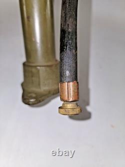 Vintage Brass Air Tire Pump WWII US Army Ford GPA GPW Willys MB Jeep G503 G504