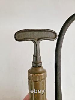 Vintage Brass Air Tire Pump WWII US Army Ford GPA GPW Willys MB Jeep G503 G504
