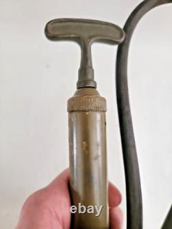 Vintage Brass Air Tire Pump WWII US Army Ford GPA GPW Willys MB Jeep G503 G504
