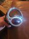 Vintage Glass Lens Motorcycle Hotrod Taillight Airstream