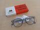 Vintage Nos American Optical Safety Glasses Flexi Fit Side Guards New Old Stock