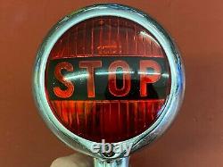 Vintage Original PMCO 401 Accessory STOP LIGHT lamp car truck motorcycle chevy