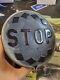 Vintage Stop Brake Light Glass Lens Motorcycle Hot Rod Rat Rod Accessory