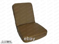 Vinyl Jeep Seat Covers and FoamX2 seats per order CJ-2A CJ-3A CJ-3B M38 M38A1