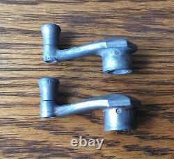 Vtg WINDOW CRANK HANDLES antique early interior rare