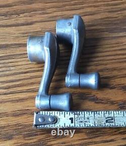 Vtg WINDOW CRANK HANDLES antique early interior rare