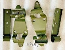 WILLYS JEEP FORD MB GPW SIDE FRONT TOP BOW PIVOT WITH PIVOT BRACKET SET Fit For