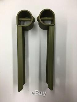 WW2 Jeep Top Bow Bracket Set F Marked G503 Fits FORD GPW Willys MB