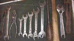 WW2 Vintage Willys MB Ford GPW JEEP JACK, BARCALO WRENCHES TOOL KIT