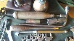 WW2 Vintage Willys MB Ford GPW JEEP JACK, BARCALO WRENCHES TOOL KIT upgrade