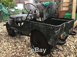 WW2 Willys MB Ford GPW Jeep Pedal Car